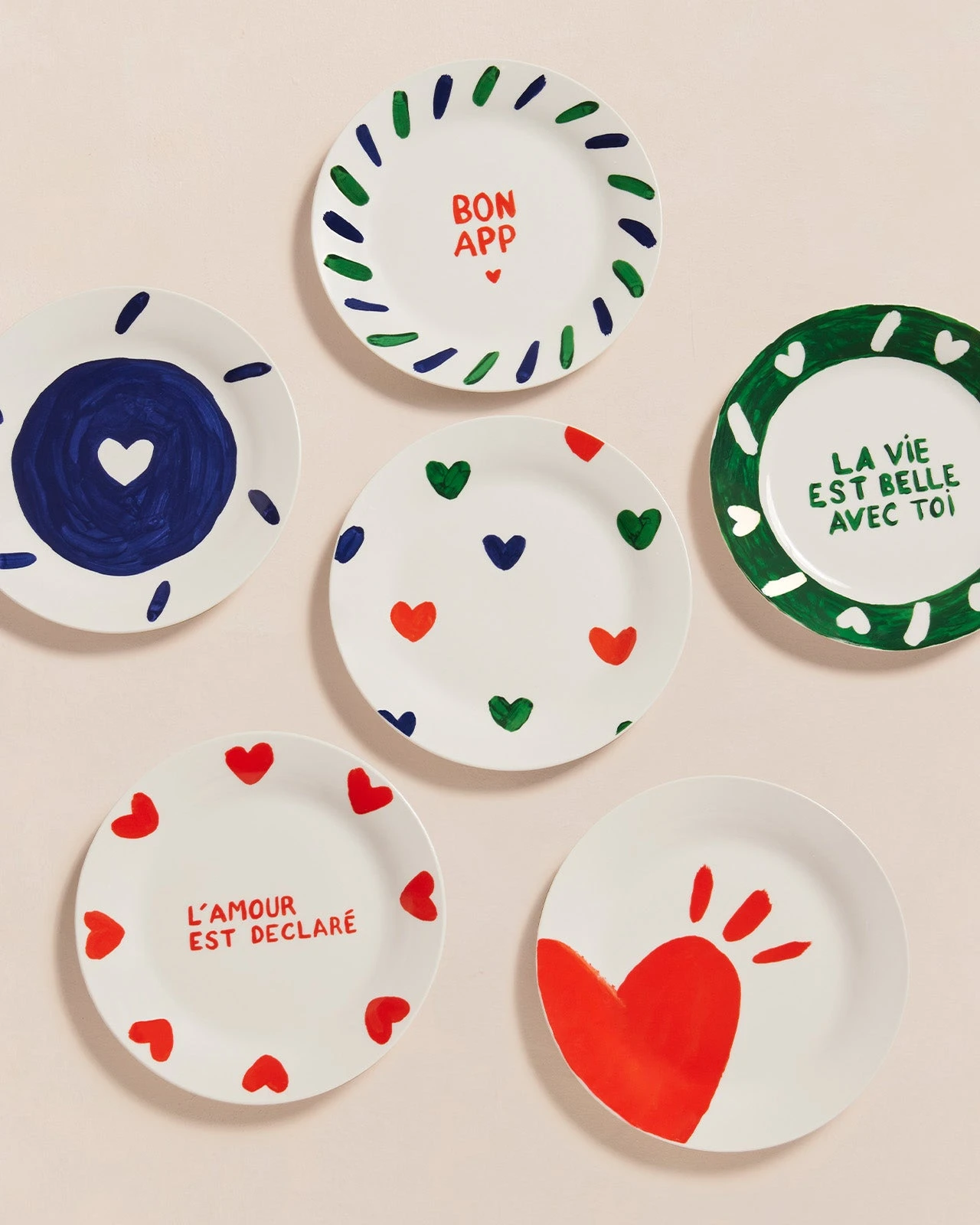 L'assiette Bon App En Porcelaine 5 L'assiette Bon App En Porcelaine – Image 3