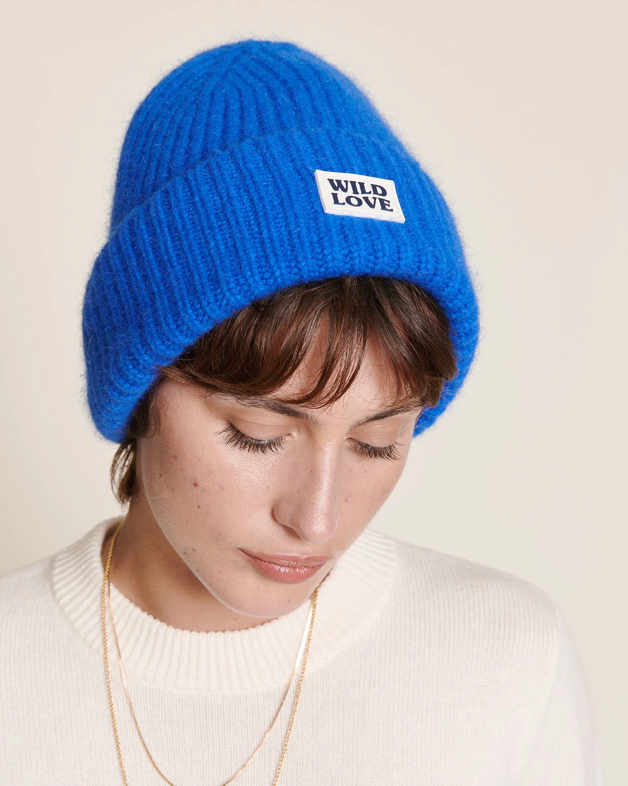 Le Bonnet Chunky Wild Love Adulte - Mackie Of Scotland X émoi émoi - Bleu 5 Le Bonnet Chunky Wild Love Adulte - Mackie Of Scotland X émoi émoi - Bleu – Image 3