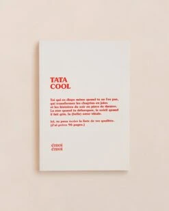 Le Carnet Tata Cool