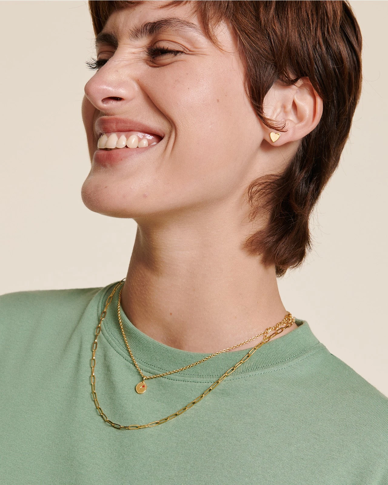 Le Collier Maillons Fins Doré à L'or Fin 24 Carats 4 Le Collier Maillons Fins Doré à L'or Fin 24 Carats – Image 2