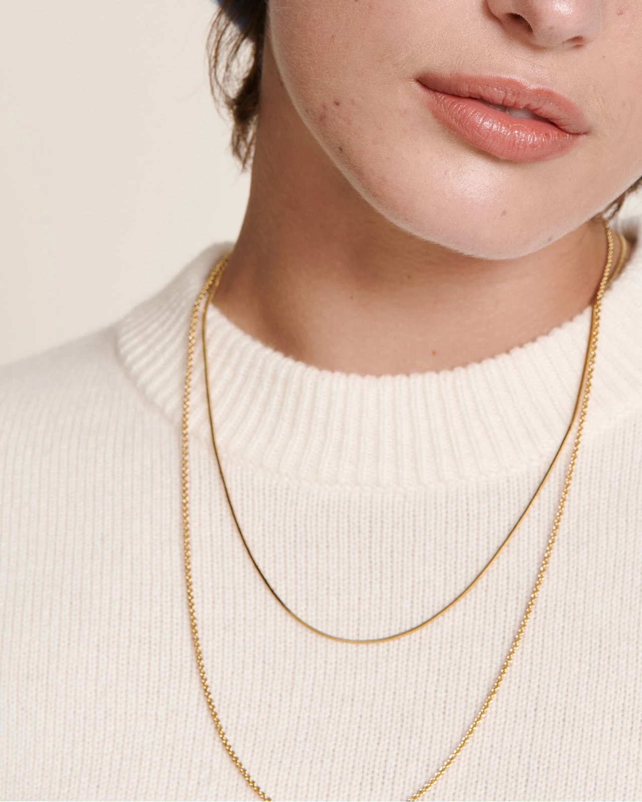 Le Collier Torsadé Doré à L'or Fin 24 Carats 5 Le Collier Torsadé Doré à L'or Fin 24 Carats – Image 3