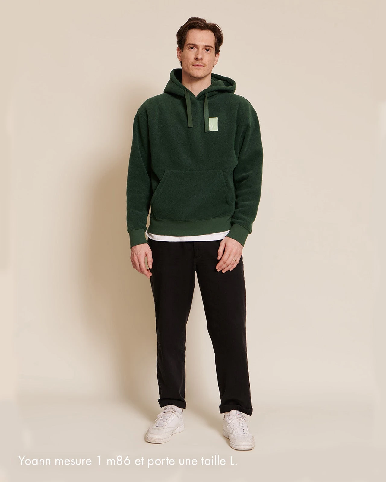 Le Hoodie Wild Dad En Polaire Recyclée - Vert Nuit 12 Le Hoodie Wild Dad En Polaire Recyclée - Vert Nuit – Image 10