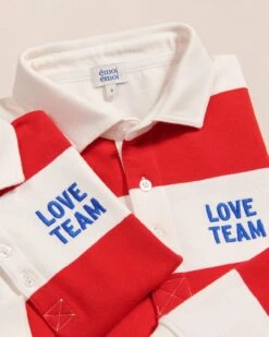 Le Polo Love Team Enfant En Coton Bio - Rouge 22 Le Polo Love Team Enfant En Coton Bio - Rouge -Bijoux Magasin 23WPolorougePolkaLoveTeamrayerouge blanc poloPaularayerouge blanc emoiemoi 02 214web