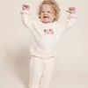 Le Sweat Club Baby Love En Coton Bio - Crème 2 Le Sweat Club Baby Love En Coton Bio - Crème -Bijoux Magasin 23WSWClubsweatbabyloveclub pantalonlarsivoire emoiemoi 15 1052web