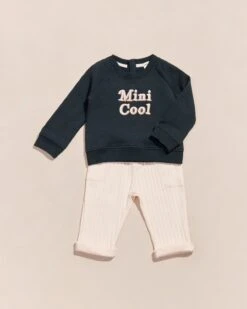 Le Sweat Mini Cool En Coton Bio - Charbon -Bijoux Magasin 23WSweaticoniquecharbon minicool PantalonLarscreme emoiemoiweb