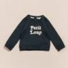 Le Sweat Petit Loup En Coton Bio - Charbon -Bijoux Magasin 23WSweaticoniquecharbon petitloup emoiemoi 40 795web