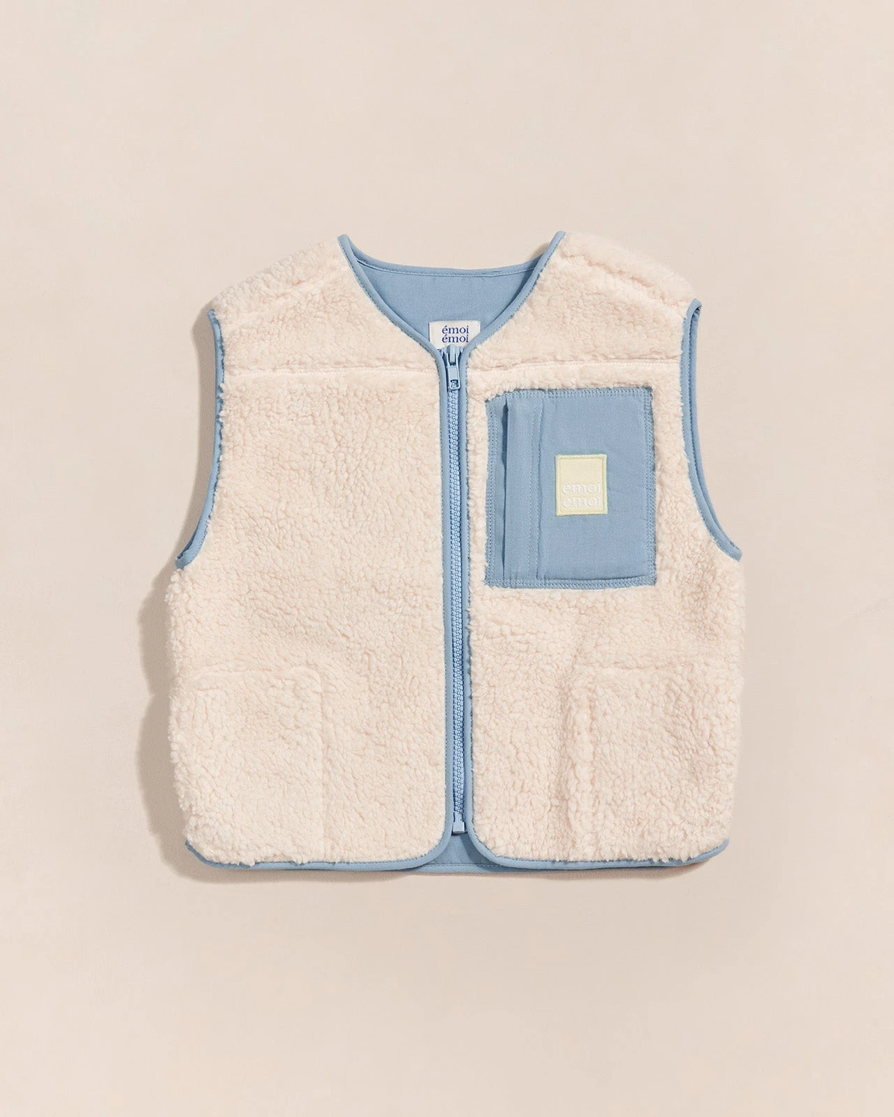 La Veste Vicky En Bouclette De Coton Bio - Crème 3 La Veste Vicky En Bouclette De Coton Bio - Crème