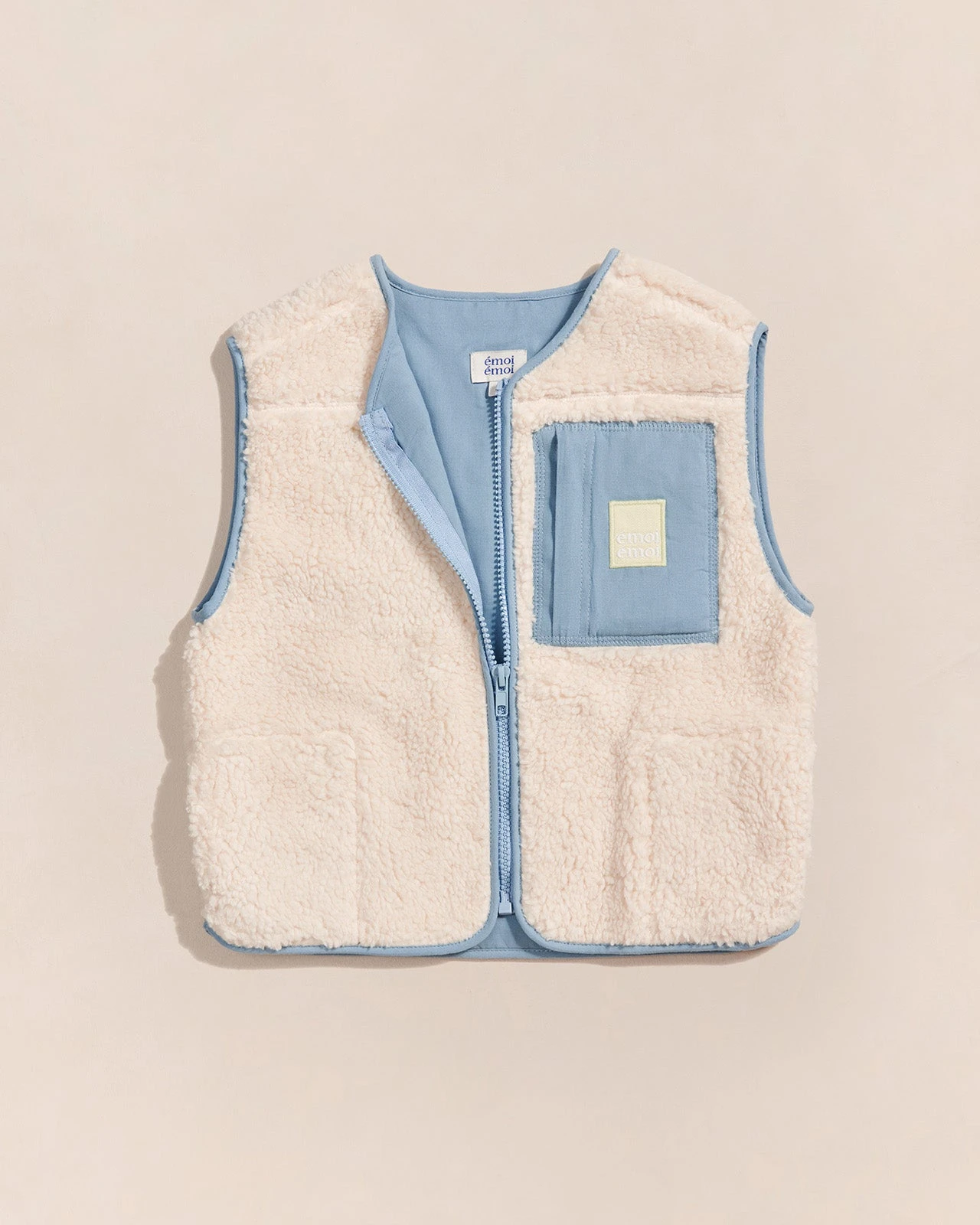 La Veste Vicky En Bouclette De Coton Bio - Crème 15 La Veste Vicky En Bouclette De Coton Bio - Crème – Image 13