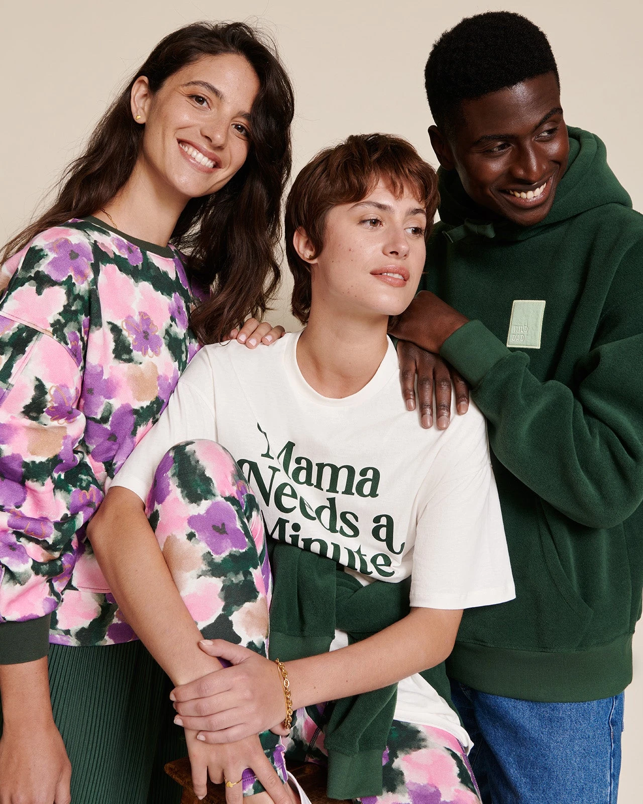 Le Hoodie Wild Dad En Polaire Recyclée - Vert Nuit 15 Le Hoodie Wild Dad En Polaire Recyclée - Vert Nuit – Image 13