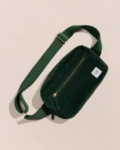 La Banane Babette En Velours Côtelé - Vert Nuit -Bijoux Magasin 23Wbananeveloursvert emoiemoi 03 735web