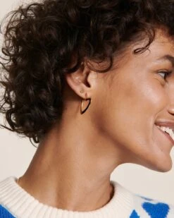 La Boucle D'oreille Initiale Bonnie - Dorée à L'or Fin 24 Carats -Bijoux Magasin 23Wcreolescoeurs puceinitialebonnie emoiemoi 08 712web 4d88fbb7 276a 4ef0 96c2 3199eaddf5ba