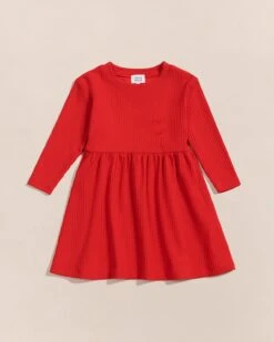 La Robe Romy Enfant En Lyocell - Rouge