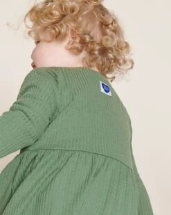 La Robe Romy Enfant En Lyocell - Vert Sauge -Bijoux Magasin 23Wloukoumsaugeroberomyvertsauge emoiemoi 20 1570web