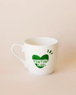 Le Mug Coeur Tonton Cool - Vert Sapin