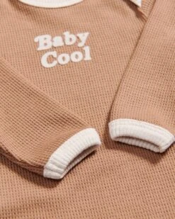 Le Body Baby Cool En Coton Bio Nid D'abeille - Praliné -Bijoux Magasin 23WpyjamapralineBodyBabyCoolbebe emoiemoi 02 415web