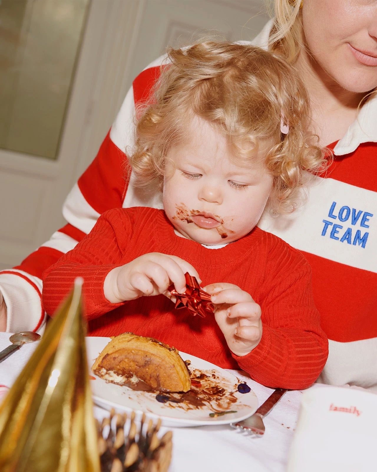 La Robe Romy Enfant En Lyocell - Rouge 4 La Robe Romy Enfant En Lyocell - Rouge – Image 2