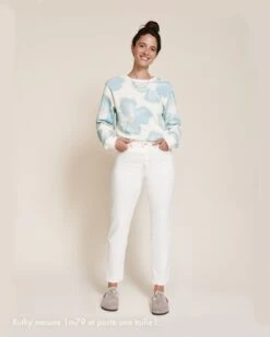Le Duo De Sweats Anémones Des Neige -Bijoux Magasin 23Wsweatanemonesdesneigesblanc jeanblanc emoiemoi 24 2449web 921ab72d 3767 49ad a5f8 1b93853efb66taille2