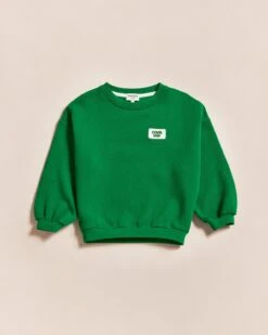 Le Sweat Gomme Cool Kid En Coton Bio - Vert