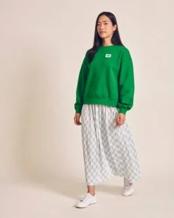 La Jupe Plissée Adèle - Damier Bleu Et Crème 8 La Jupe Plissée Adèle - Damier Bleu Et Crème -Bijoux Magasin 23Wsweatpatchvertmamalovefemme jupeadeledamier emoiemoiweb