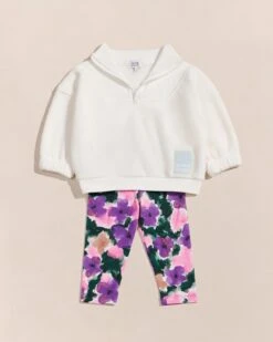 Le Sweat Sun En Polaire Recyclée Et Le Legging Flower Thérapie