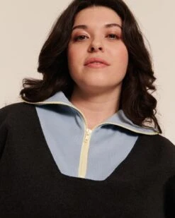 Le Sweat Sunny En Polaire Recyclée Et Col Zippé - Gris 28 Le Sweat Sunny En Polaire Recyclée Et Col Zippé - Gris -Bijoux Magasin 23Wsweattrappeurpolairegrisanthracitesunnyfemme emoiemoi 35 3410web