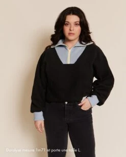 Le Sweat Sunny En Polaire Recyclée Et Col Zippé - Gris 27 Le Sweat Sunny En Polaire Recyclée Et Col Zippé - Gris -Bijoux Magasin 23Wsweattrappeurpolairegrisanthracitesunnyfemme jeanblackstone emoiemoi 35 3396webtaille 644555c3 b749 4636 aa9c 526dfc473dfe