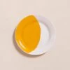 L'assiette Grand Soleil En Porcelaine - Jaune -Bijoux Magasin 24SAssietteGrandSoleilenporcelaine jauneemoiemoi 05 0440web