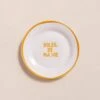 L'assiette Soleil De Ma Vie En Porcelaine- Jaune -Bijoux Magasin 24SAssietteSoleildelavieenporcelaine jauneemoiemoi 05 0440web