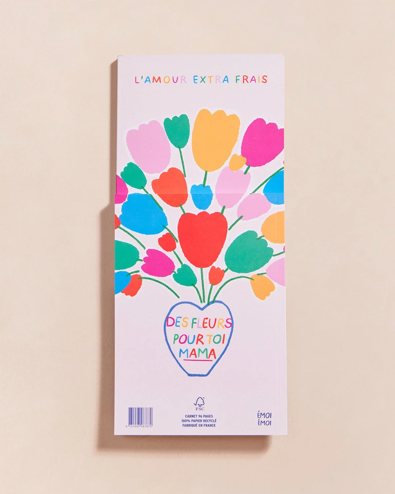 Le Carnet L'amour Extra Frais En Papier Recyclé - Multicolore 6 Le Carnet L'amour Extra Frais En Papier Recyclé - Multicolore – Image 4