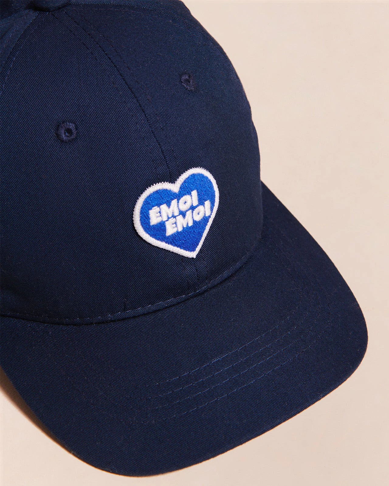 La Casquette émoi émoi En Coton - Bleu 9 La Casquette émoi émoi En Coton - Bleu – Image 7