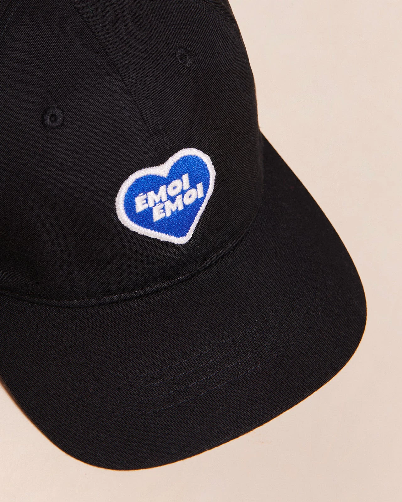 La Casquette émoi émoi En Coton - Noir 6 La Casquette émoi émoi En Coton - Noir – Image 4