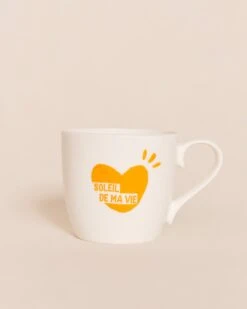 Le Mug Soleil De Ma Vie - Jaune
