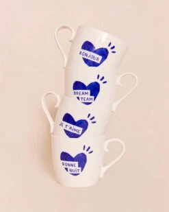Le Duo De Mugs Bonjour X Bonne Nuit - Bleu 11 Le Duo De Mugs Bonjour X Bonne Nuit - Bleu -Bijoux Magasin 24SMugscoeurbleuJet aime Dreamteam Bonjour Bonnenuitemoiemoi 03 0256web