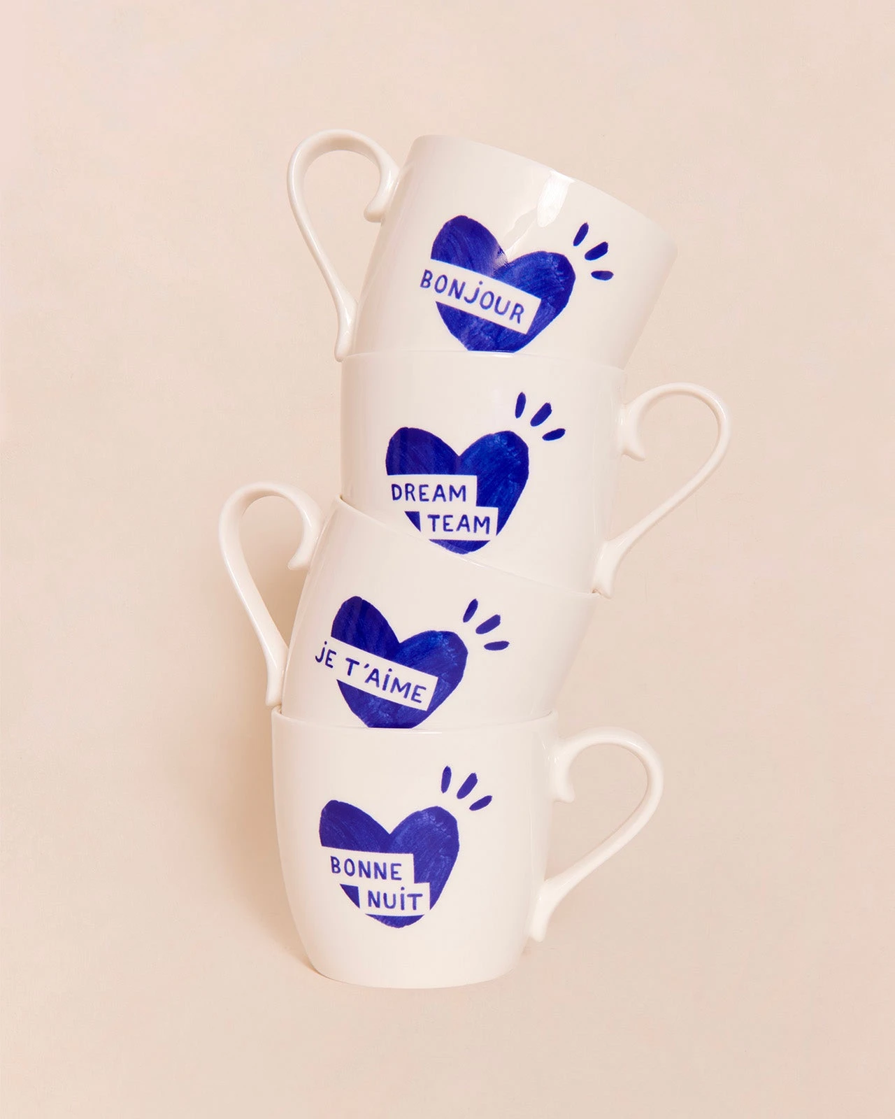 Le Mug Cœur Dream Team - Bleu 5 Le Mug Cœur Dream Team - Bleu – Image 3
