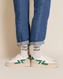 Les Chaussettes L'amour Est Déclaré - Crème -Bijoux Magasin 24WLeschaussettesL amourestdeclarecremeemoiemoi08 0813web