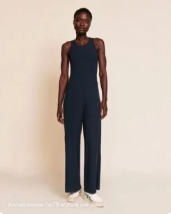 Le Pantalon Pauline En Lyocell Côtelé - Charbon -Bijoux Magasin Andreapantalonbleu