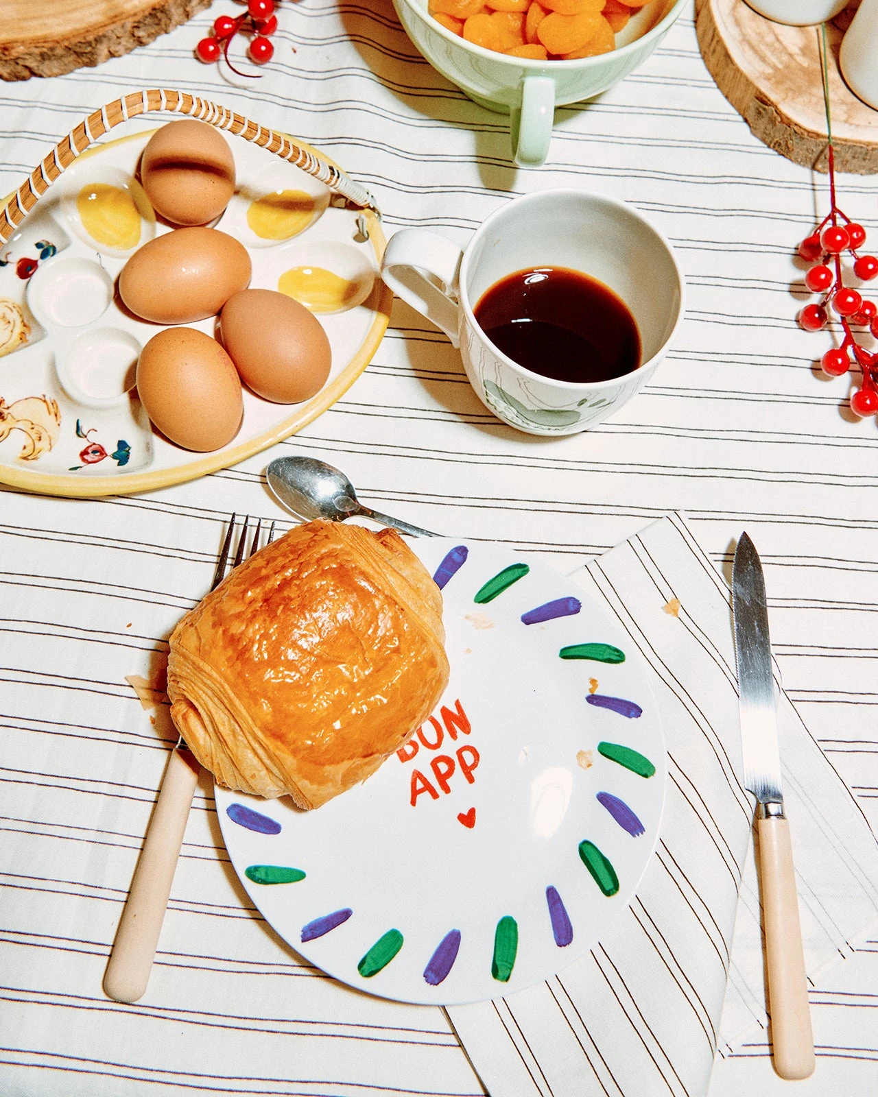 L'assiette Bon App En Porcelaine 7 L'assiette Bon App En Porcelaine – Image 5