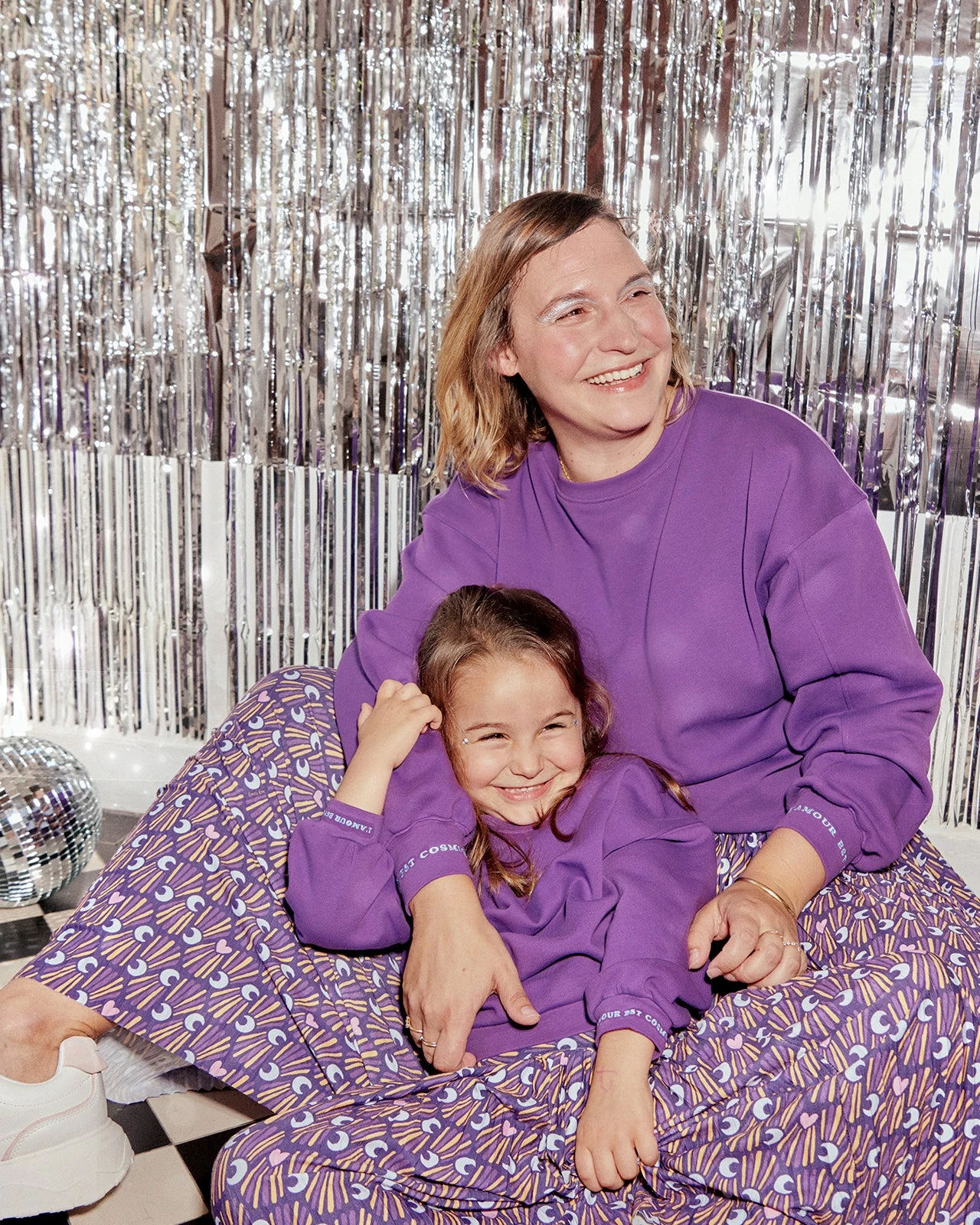 La Jupe Plissée Adèle - Nuit Cosmique 3 La Jupe Plissée Adèle - Nuit Cosmique