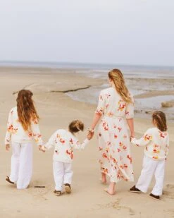 Le Sweat Sammy Enfant En Coton Bio - Imprimé Anémones -Bijoux Magasin COMPO SWEAT ANEMONES ROBE ANEMONES 1 MAMA FLOWER 2 1280X1600px