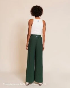 Le Débardeur Debra En Lyocell Côtelé - Blanc -Bijoux Magasin Elisabethdebardeurblanc2