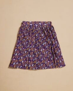 La Jupe Plissée Angèle - Nuit Cosmique