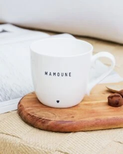 Le Mug Maman - Message Au Choix -Bijoux Magasin LemugMamoune