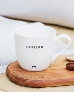 Le Mug Grand-père - Message Au Choix -Bijoux Magasin MOCKUP MUG PAPILOU 1280x1600px