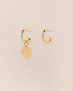 Les Créoles Carmen - Dorés à L'or Fin 24 Carats - 12 Mm 25 Les Créoles Carmen - Dorés à L'or Fin 24 Carats - 12 Mm -Bijoux Magasin PERMANENT BIJOUXDORES CreolesCarmenfantaisie dore S medailleinitialeronde10mmA emoiemoi 666IZQweb