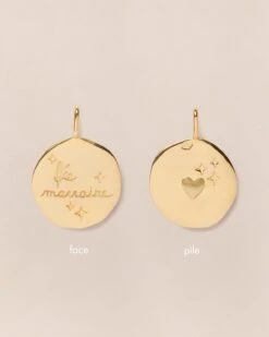 La Médaille Précieuse Fée Marraine - 17 Mm - En Vermeil 15 La Médaille Précieuse Fée Marraine - 17 Mm - En Vermeil -Bijoux Magasin PERMANENT BIJOUXPRECIEUX MedailleprecieusemessageFeeMarraine faceetpile emoiemoi 1501web