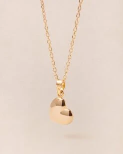 Le Médaillon Cœur Claudie Seul En Vermeil - 7mm -Bijoux Magasin PERMANENT BIJOUXPRECIEUX PendentifClaudie vermeil 7mm chaineprecieusesimple ligneprecieuseemoiemoi 1545web