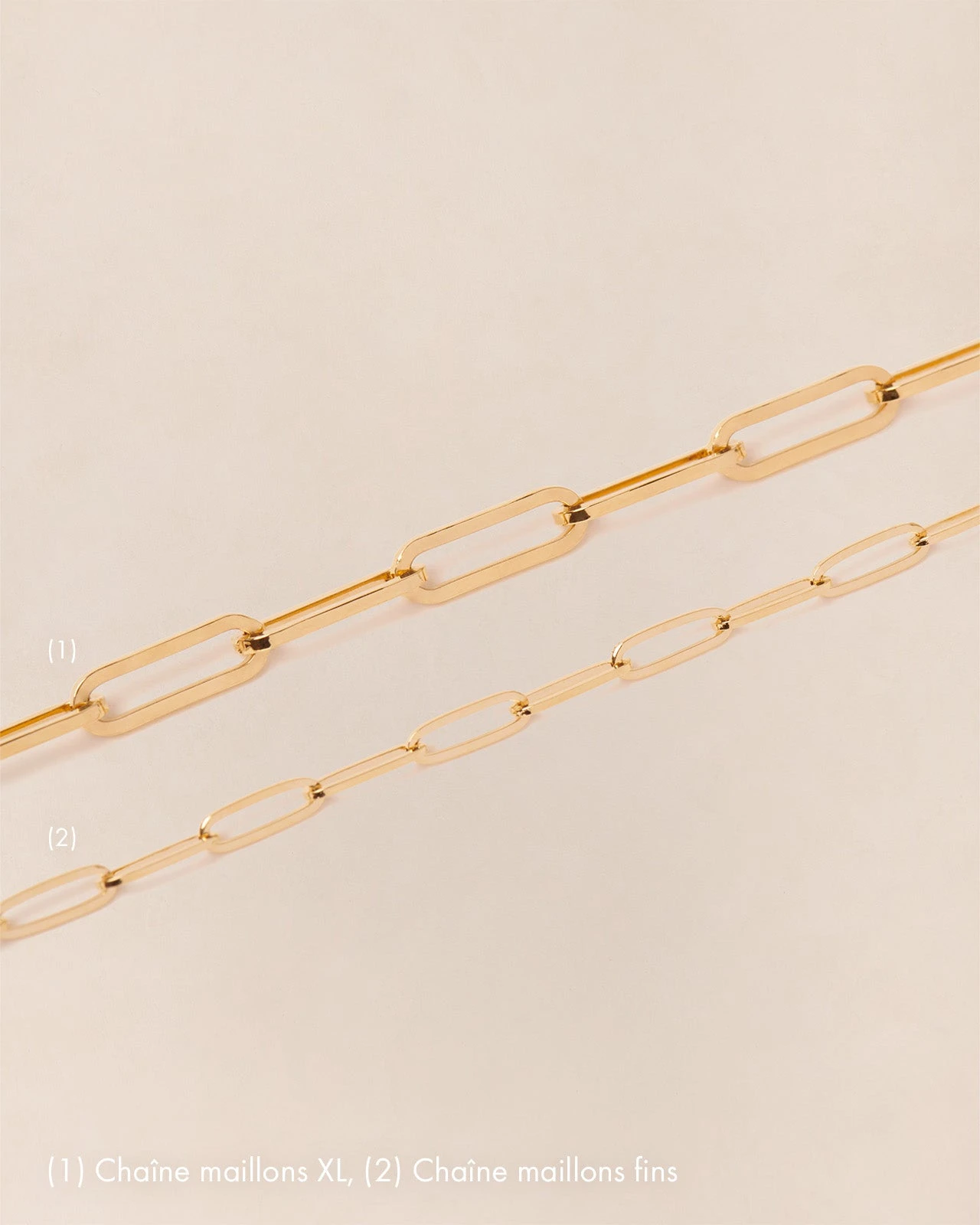 Le Bracelet Maillons XL Doré à L'or Fin 24 Carats - 18cm 8 Le Bracelet Maillons XL Doré à L'or Fin 24 Carats - 18cm – Image 6