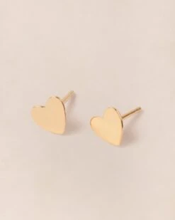 Les Boucles D'oreilles Céleste - Dorées à L'or Fin 24 Carats