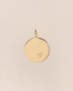 La Médaille Précieuse Mes Cœurs, Mes Amours - 17 Mm - En Vermeil