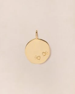 La Médaille Précieuse Mes Cœurs, Mes Amours - 17 Mm - En Vermeil -Bijoux Magasin PERMANENTS BIJOUXPRECIEUX Medailleprecieusecoeurs2 emoiemoi 142web